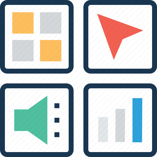 Application, apps, grid, menu, mobile menu icon - Download on Iconfinder