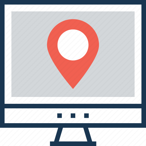 Location, map pin, navigation, online location icon - Download on Iconfinder