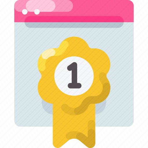 Badge, rank, ranking, web, website, page icon - Download on Iconfinder
