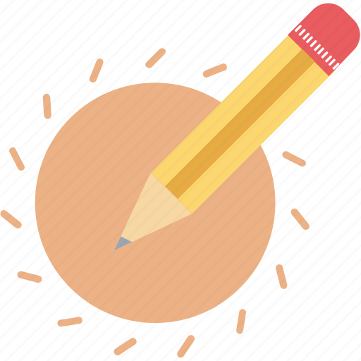 Brightness, pencil, lead pencil, stationery, draw icon - Download on Iconfinder