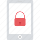 mobile security, mobile, lock, padlock, security