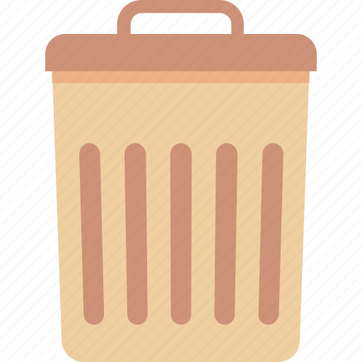 Dustbin, garbage can, trash bin, recycle bin, rubbish bin icon - Download on Iconfinder