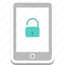 mobile security, mobile, lock, padlock, security