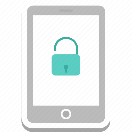 Mobile security, mobile, lock, padlock, security icon - Download on Iconfinder