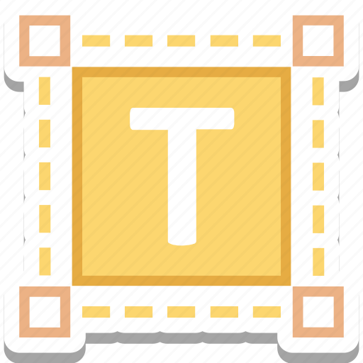 Text tool, t square, text format, writing text, font icon - Download on Iconfinder