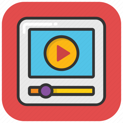 Media, media player, multimedia, streaming, video player icon - Download on Iconfinder