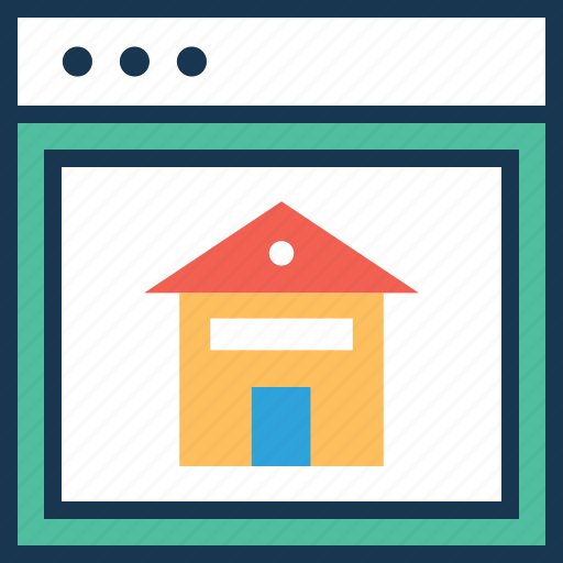 Building, estate, homepage, real, real estate icon - Download on Iconfinder