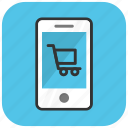 ecommerce, m commerce, mobile commerce, mobile with cart, online shopping