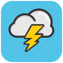 cloud thunder, electrical storm, forecast, lightning storm, weather