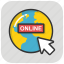 click, global search, online globe, online searching, worldwide
