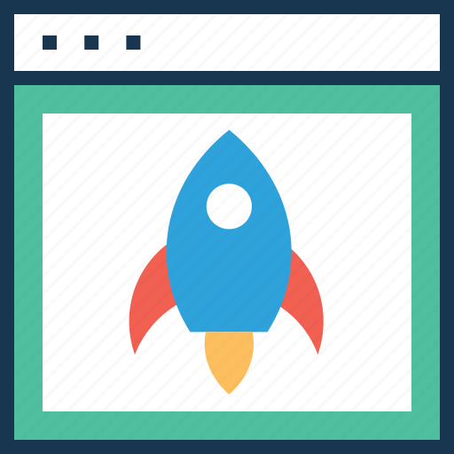 Launch project, project, rocket, startup, web launch icon - Download on Iconfinder