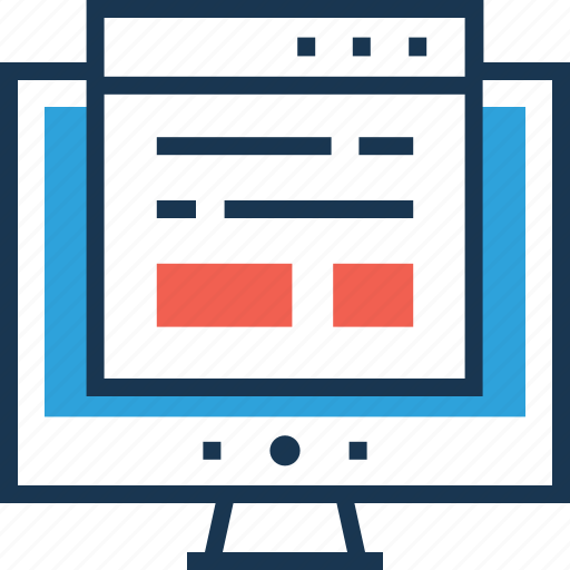 Analytics, article, landing page, web content, wireframe icon - Download on Iconfinder