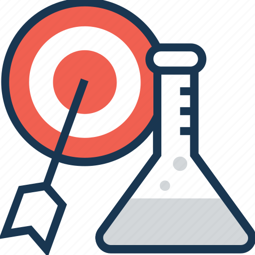 Bullseye, hit, lab, research, target search icon - Download on Iconfinder