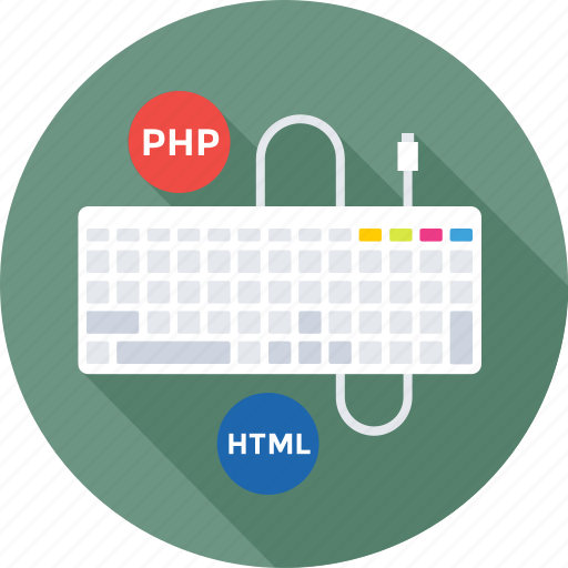Development, html, keyboard, php, programming icon - Download on Iconfinder