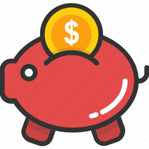 Cash, money, penny bank, piggy bank, saving icon - Download on Iconfinder