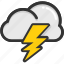 cloud thunder, electrical storm, forecast, lightning storm, weather 