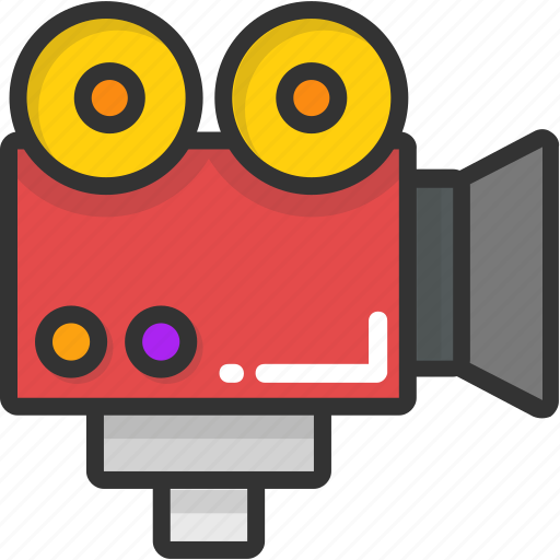 Movie, movie camera, video, video production, video recording icon - Download on Iconfinder