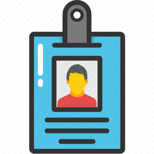 Employee card, id card, identification, identity card, student card icon - Download on Iconfinder