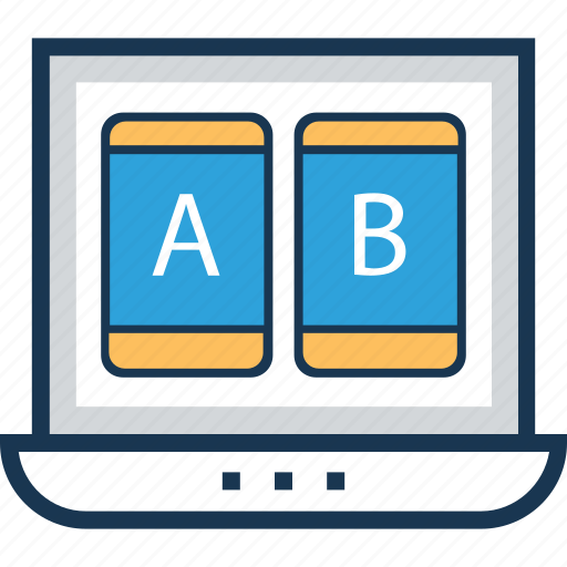 Ab testing, compare, ui, variations, web testing icon - Download on Iconfinder