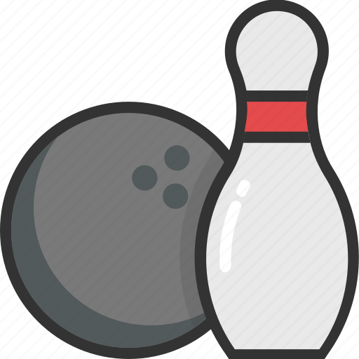 Alley ball, bowling, bowling alley, game, sports icon - Download on Iconfinder