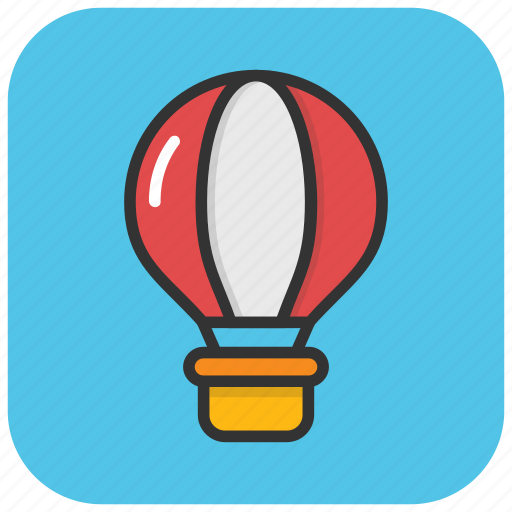 Air balloon, airplay, fly, hot air balloon, travel icon - Download on Iconfinder