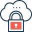 cloud computing, cloud protection, cloud security, icloud, lock 