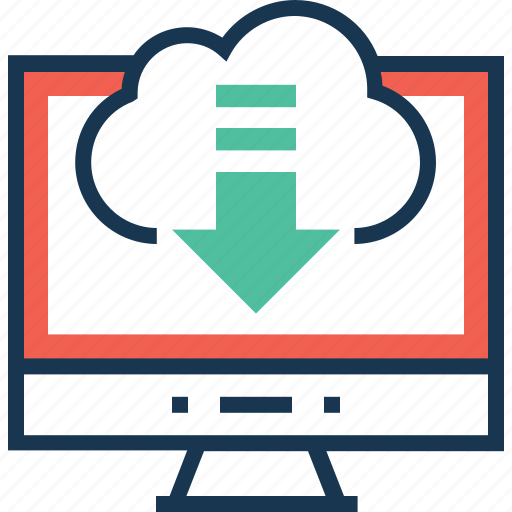 Cloud, cloud download, computing, download, network icon - Download on Iconfinder