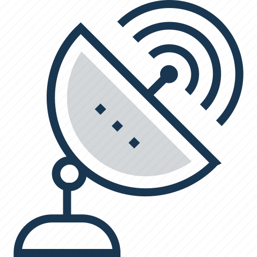 Broadcasting, network, radar, satellite, space icon - Download on Iconfinder