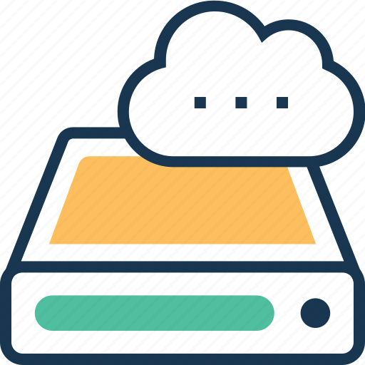 Backup, cloud, cloud storage, drive, storage icon - Download on Iconfinder