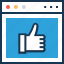 comment, feedback, like, social media, thumbs up 