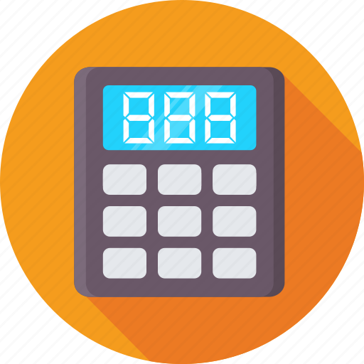 Accounting, calculating device, calculator, finance, math icon - Download on Iconfinder