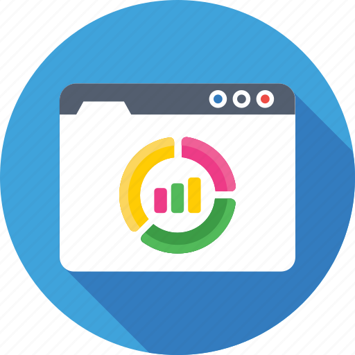 Adwords, graph, performance, web analytics, webpage icon - Download on Iconfinder