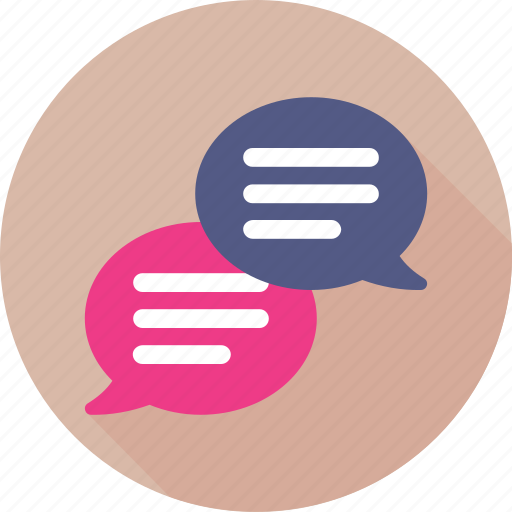 Chat bubble, chatting, dialogue, forum, message icon - Download on Iconfinder