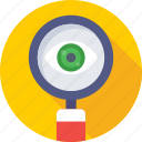 loupe, magnifier, magnifying glass, search, search tool