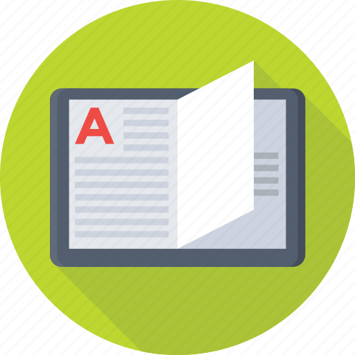 Article, blog, book, content, open book icon - Download on Iconfinder