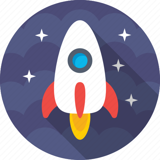 Missile, rocket, rocket launch, spacecraft, startup icon - Download on Iconfinder