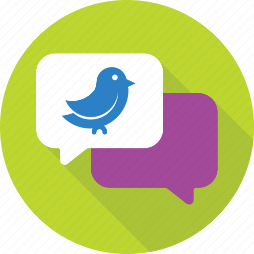 Chat bubble, social media, social network, tweet, twitter icon - Download on Iconfinder