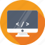 coding, development, html, monitor, programming 