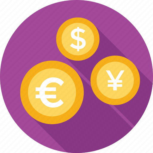 Currency, dollar, euro, money, yen icon - Download on Iconfinder