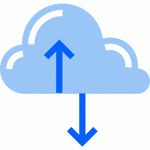 Cloud, storage, data, database, server, download, upload icon - Download on Iconfinder
