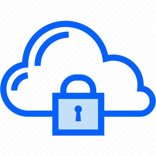Cloud, data, storage, database, security, protection, safety icon - Download on Iconfinder