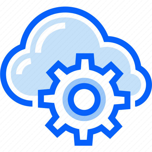 Cloud, cloud computing, data, storage, database, server, network icon - Download on Iconfinder