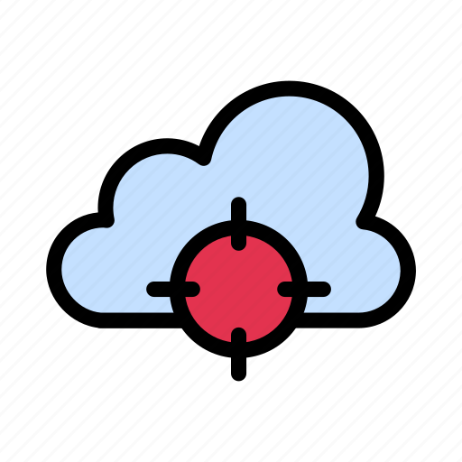 Cloud, database, development, focus, target icon - Download on Iconfinder