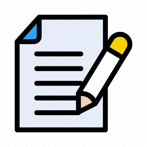 Contract, document, edit, file, signature icon - Download on Iconfinder