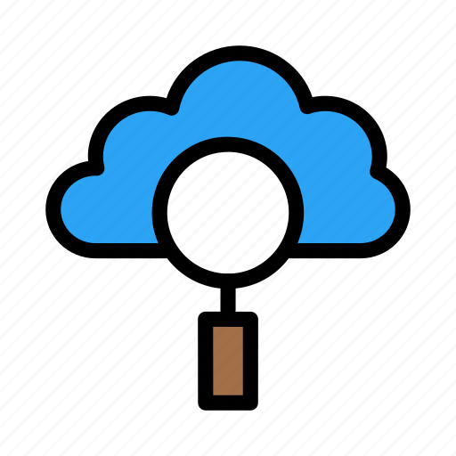 Cloud, computing, database, search, web icon - Download on Iconfinder