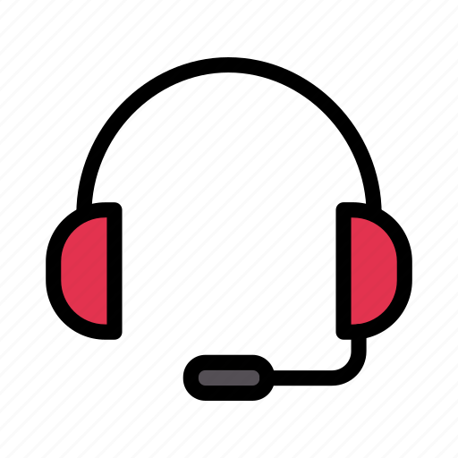 Contactus, headphone, headset, services, support icon - Download on Iconfinder