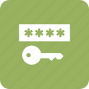 access, entry, key, latchkey, password, unlock, vintage