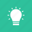 bulb, electricity, idea, light, lightbulb 