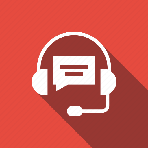 Bubble, chat, customer, headphone, representative, service icon - Download on Iconfinder