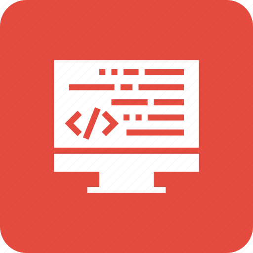 Code, coding, developer, development, editor, html, monitor icon - Download on Iconfinder